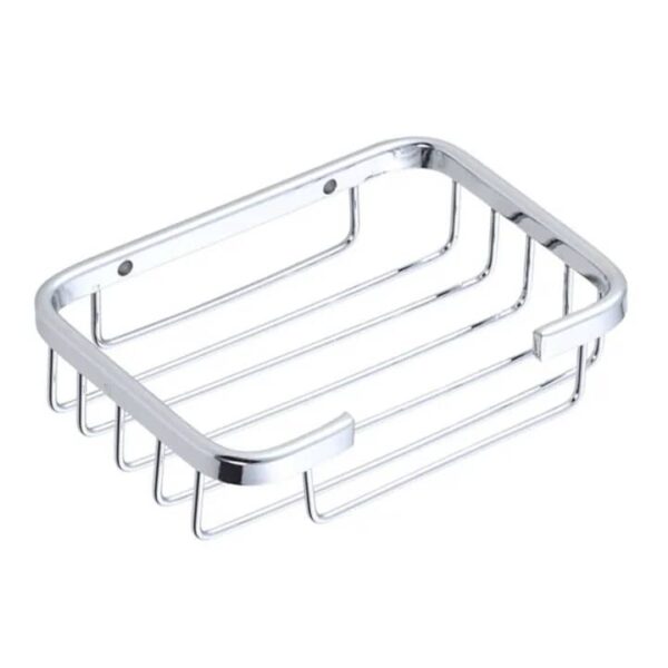 Chrome-Plated Soap Dish