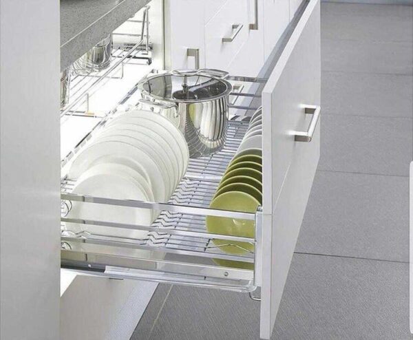 Drawer Plate Rack (Stainless Steel)