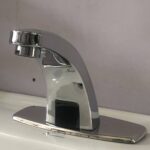 Stainless Steel Elbow-Style Touchless Sensor Tap
