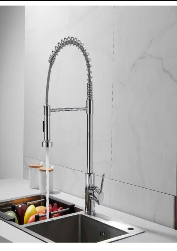 Stainless Steel Single-Handle Chain Sink Mixer