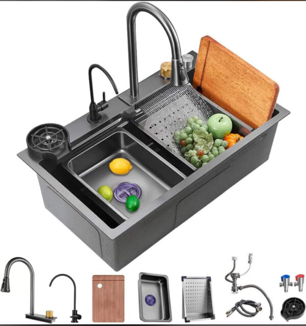 Kitchen Sink with Complete Accessories