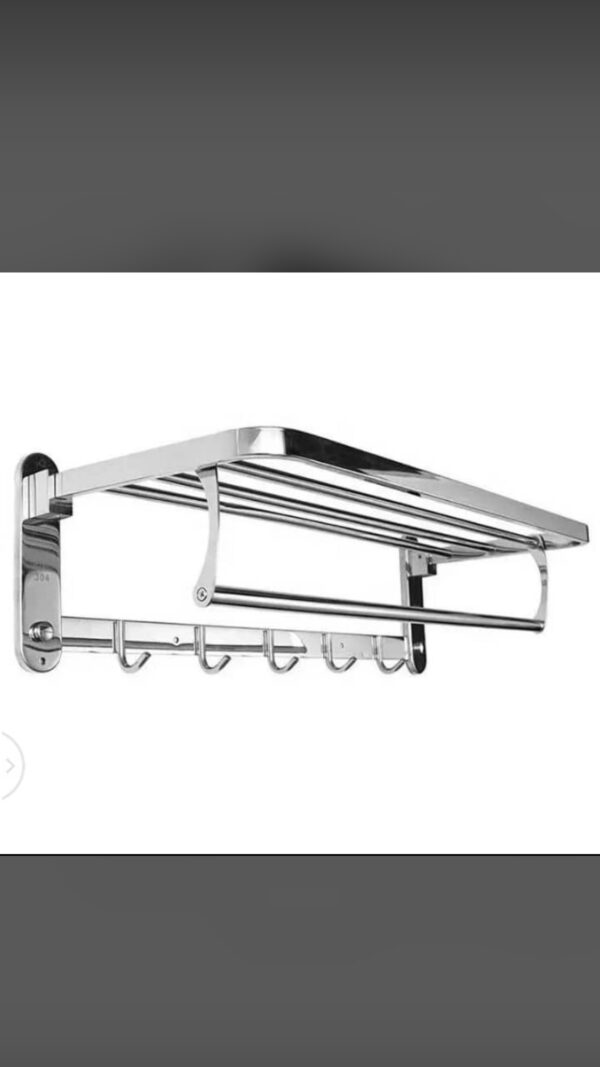 Chrome Multi-Tier Towel Hanger