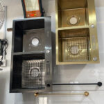 Kitchen Sink Available in Black & Gold Colours