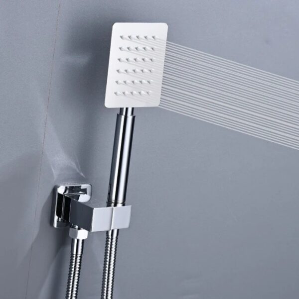 Chrome Four-Function Concealed Shower Mixer - Image 4