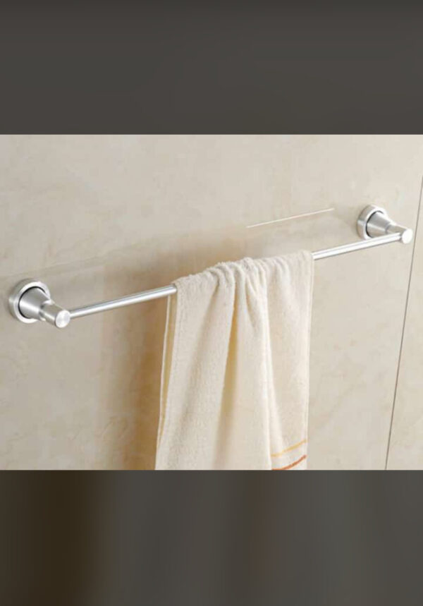 Aluminum One-Bar Towel Hanger