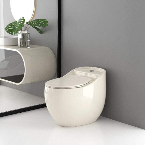 Luxury One-Piece Executive Modern Toilet Water Closet - Image 3