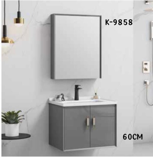 WK9858 60cm Wall-Mounted Cabinet Basin