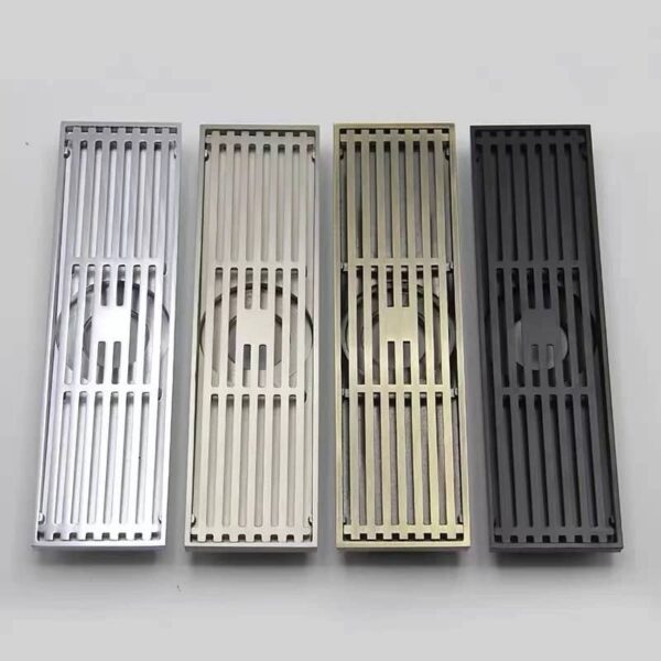 30x10cm AR Linear Shower Drain for Efficient Waste Flow - Image 2