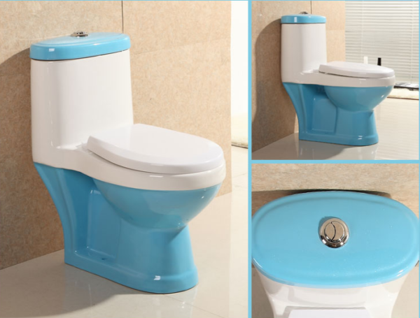 Children's Plain White Water Closet - Model BT-CC02 - Image 2