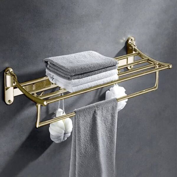 Brass Gold Multi-Towel Hanger